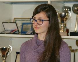 CHIARA, ASTRO NASCENTE DELLA NEUROSCIENZA GUARDA AL PODIO INTERNAZIONALE