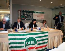 CONGRESSO CISL ABRUZZO: CHIODI, ”RIFORMARE MERCATO DEL LAVORO”