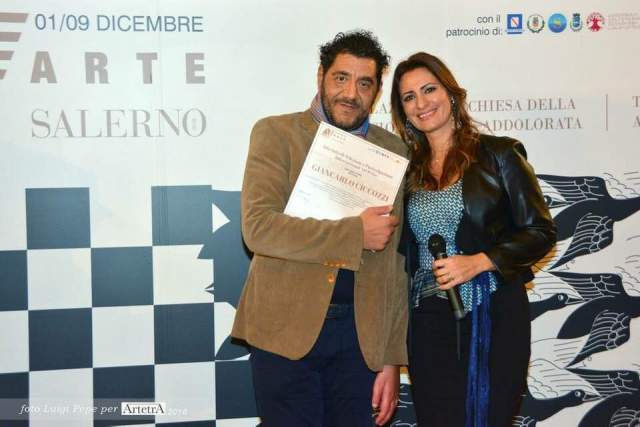 ARTE CONTEMPORANEA, CICCOZZI ECCELLE ALL’INTERNATIONAL PRIZE DI SALERNO