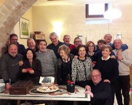 L’AQUILA, CONVIVIALE A CINQUANT’ANNI DALLA MATURITA’ PER V A LICEO SCIENTIFICO