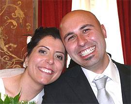 L’AQUILA: SPOSI CLAUDIO E FABIOLA, FESTA NEL GRUPPO EDIMO