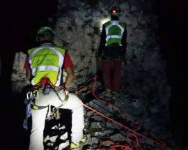 GRAN SASSO, VERSANTE AQUILANO: IN CORSO UN INTERVENTO SUL SENTIERO 4