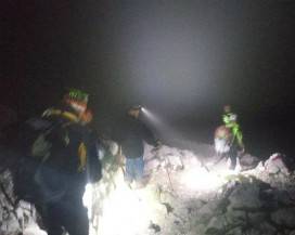 GRAN SASSO: ESCURSIONISTA IN DIFFICOLTA’ , SALVATO NELLA NOTTE DAL CNSAS