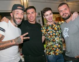 FESTA VIP A CIVITANOVA MARCHE PER SIMONE COCCIA, CON IL ”KEN ITALIANO” E LORENZO RENZI