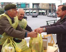 COLLETTA ALIMENTARE: IN ABRUZZO  RACCOLTE 191 TONNELLATE