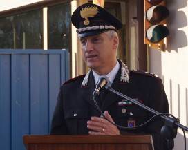CARABINIERI L’AQUILA: DE BELLIS LASCIA COMANDO PROVINCIALE ”A MALINCUORE”