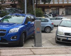 MOBILITA’ ELETTRICA: ABRUZZO INDIETRO, SOLO 48 COLONNINE PER AUTO E 29 PER BICI