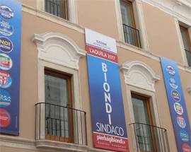 ELEZIONI L’AQUILA: BIONDI RADDOPPIA, COMITATO BIS ANCHE IN CENTRO