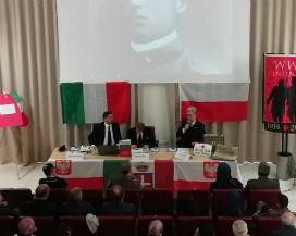 COMMEMORATO CAPORALE GIULIESE CITTADINI MORTO TRA INSORTI DI POZNAN