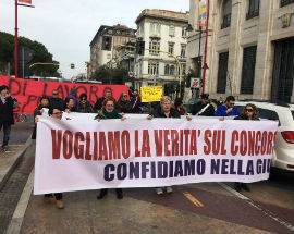 ”VERITA’ SU CONCORSO ASL L’AQUILA”, PRECARI IN CORTEO A PESCARA