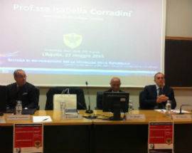 INTELLIGENCE NAZIONALE INCONTRA UNIVAQ, MINNITI ”TERRORISMO SI VINCE CON LA FIDUCIA DELLA GENTE”