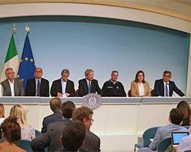 SISMA 2016: ERRANI VA VIA, PIU’ POTERI ALLE REGIONI; D’ALFONSO, ”PIU’ VELOCI DEL 2009”