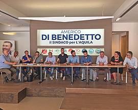 BALLOTTAGGIO L’AQUILA: DI BENEDETTO, ’10 EVENTI IN 8 GIORNI, ZINGARETTI E SALA, CONFRONTO SOLO IN TV’