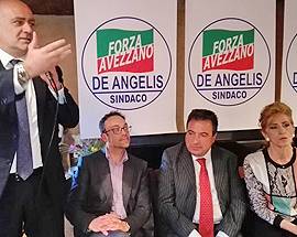 ELEZIONI AVEZZANO: SVELATO IL SIMBOLO CHE USERA’ FORZA ITALIA, ‘DE ANGELIS SINDACO NOI PRIMO PARTITO’