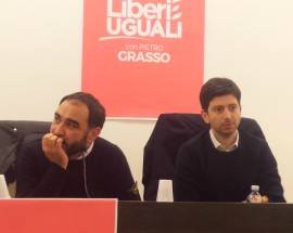 SPERANZA PRESENTA ALL’AQUILA LIBERI E UGUALI, ”LAVORO E ONESTA’ LE PAROLE GUIDA, NO AGLI SHOW E AI TWEET”