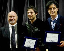 CULTURA ABRUZZO: REGIONE PREMIA L’ATTORE LINO GUANCIALE E IL MUSICISTA DAVIDE CAVUTI