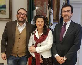 SINDACO BIONDI INCONTRA CONSOLE GENERALE DI SPAGNA ALL’AQUILA