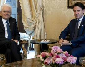 CRISI GOVERNO: CONTE ACCETTA INCARICO CON RISERVA, ”OGGI AVVIERO’ LE CONSULTAZIONI”