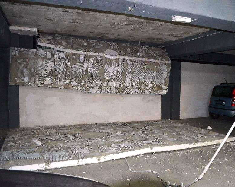 L’AQUILA: CROLLA CONTROSOFFITTO IN PALAZZO APPENA RISTRUTTURATO
