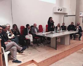COMUNALI SAN DEMETRIO: INCONTRO SU RICOSTRUZIONE E SVILUPPO