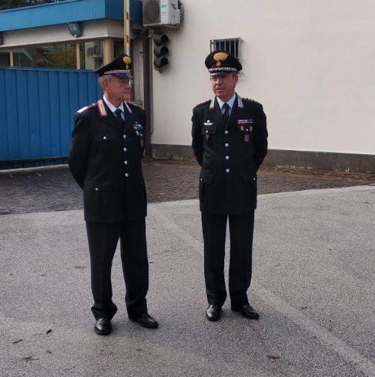 CARABINIERI L’AQUILA: COMMIATO PER IL LUOGOTENENTE RAUL BERNAUDO