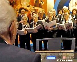L’AQUILA: SCUOLA D’INFANZIA E ARMONIE D’ARGENTO INSIEME PER UN CONCERTO