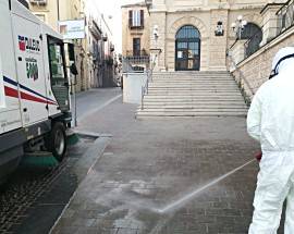 CORONAVIRUS: ECOLAN, AL VIA IGIENIZZAZIONE STRADE, MARCIAPIEDI E SPAZI PUBBLICI