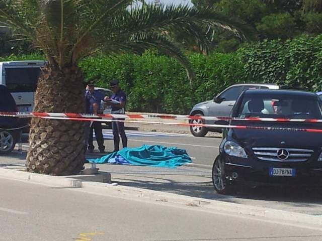 DOPPIA TRAGEDIA SULLE SPIAGGE ABRUZZESI PEDONE INVESTITO E UCCISO E MALORE SULLA RIVA