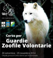 L’AQUILA: AL VIA PRIMO IL PRIMO CORSO PER GUARDIE ZOOFILE