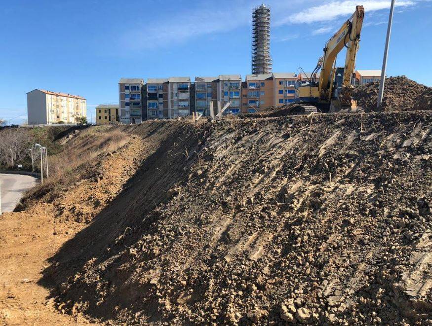 VASTO: AL VIA LAVORI DI CONSOLIDAMENTO DEL COSTONE DI VIALE MARINAI D’ITALIA