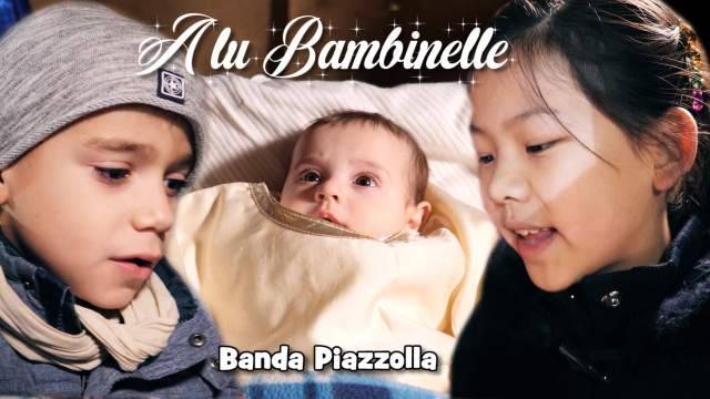 BANDA PIAZZOLLA, ONLINE IL VIDEO DI NATALE ”A LU BAMBINELLE”