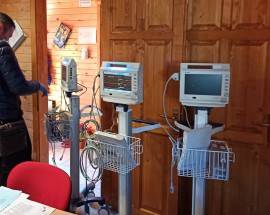 CORONAVIRUS: ALTRI 8 POSTI AL G8 DELL’AQUILA, ARRIVATI NUOVI VENTILATORI E MONITOR