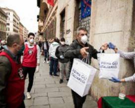 PRIMO MAGGIO: CASAPOUND, DISTRIBUITE 8 TONNELLATE DI ALIMENTI