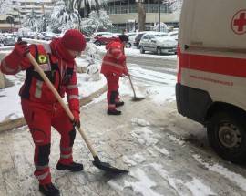 MALTEMPO: ATTIVATE SQUADRE DI EMERGENZA DELLA CROCE ROSSA A PESCARA