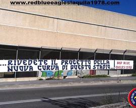 L’AQUILA: RBE, ”LA NUOVA CURVA COSI’ COM’E’ NON CI APPARTIENE”