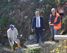 FIUME PESCARA: IL PRESIDENTE D’ALFONSO ”TAPPA” GLI SCARICHI ABUSIVI, APPALTATI NUOVI DEPURATORI