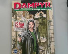 FUMETTI: UN ALBO BONELLI AMBIENTATO ALL’AQUILA DAMPYR IN ”ZONA ROSSA”