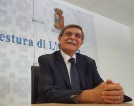 D’ANNA NUOVO QUESTORE L’AQUILA, ”GRATO A GABRIELLI, MOLTO ATTENTO A QUESTE ZONE”