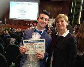 LEGALITA’: CONCORSO ROTARY, STUDENTE DEL ”DA VINCI” DELL’AQUILA PREMIATO A ROMA