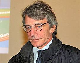 COLLEMAGGIO: SASSOLI, ”VENNI A FILMARE ABSIDE CROLLATA, RIENTRARE E’ COMMOVENTE”