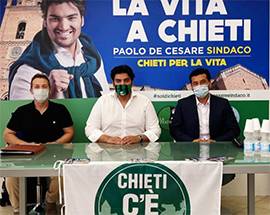VOTO CHIETI: MOVIMENTO ANIMALISTA DI BRAMBILLA SOSTIENE DE CESARE