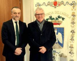 PROVINCIA L’AQUILA: PRESIDENTE DE CRESCENTIIS RICEVE NUOVO PREFETTO LINARDI