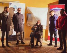 L’AQUILA: INAUGURATO DEFIBRILLATORE NELLA CASA DI ALICE A ONNA