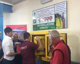 GRAN SASSO CARDIOPROTETTO GRAZIE A FAMIGLIA IOANNUCCI, INSTALLATI DUE DEFIBRILLATORI