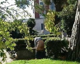 BISOGNI IN PIENO GIORNO DAVANTI IL PALAZZO DEL COMUNE, SHOCK A PESCARA