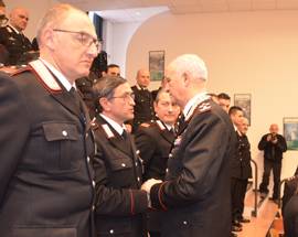 SISMA E GELO: IL COMANDANTE DEI CARABINIERI TULLIO DEL SETTE A L’AQUILA