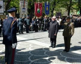 FESTA DELLA LIBERAZIONE L’AQUILA: CERIMONIA 74ESIMO ANNIVERSARIO