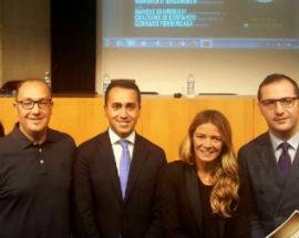 CHIETI: LUIGI DI MAIO A INCONTRO M5S SU LAVORO, ECONOMIA E CREDITO