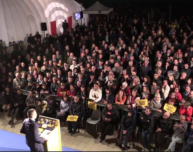 ELEZIONI: DI MAIO E I BIG M5S A PESCARA, ‘TANGENTOPOLI MAI FINITA, BENE RIFORME’