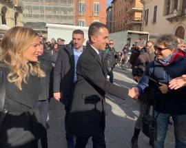 REGIONALI: DI MAIO, ”PER MEDIA E SISTEMA DI POTERE NOI METEORA”